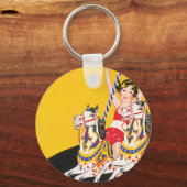 Revere Beach Sunday Schlüsselanhänger (Vorderseite)