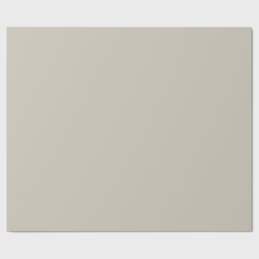Revere Pewter Solid Color Geschenkpapier (Flach)