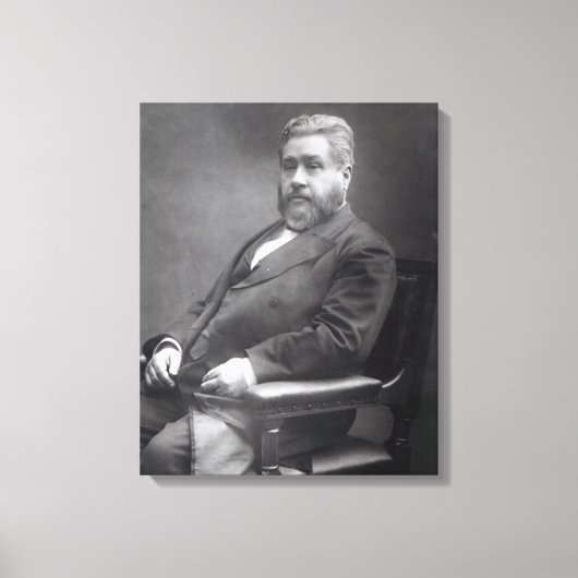 Reverend Charles Haddon Spurgeon Leinwanddruck (Vorderseite)