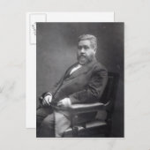 Reverend Charles Haddon Spurgeon Postkarte (Vorne/Hinten)