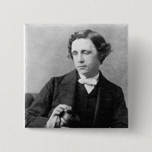 Reverend Charles L. Dodgson 1863 Button