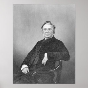 Reverend Hugh Stowell, graviert von D. J. Pound Poster