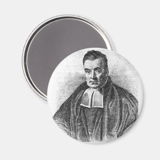 Reverend Thomas Bayes Magnet (Vorderseite/Rückseite)