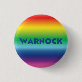 Reverend Warnock Georgia Senat Runoff Stolz lgbt Button (Vorderseite)