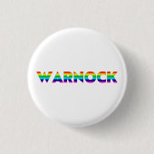 Reverend Warnock Georgia Senat Runoff Stolz lgbt Button (Vorderseite)