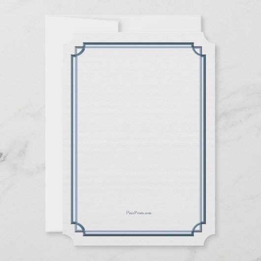 Reverent Cross Religious Einladung (Rückseite)