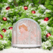 Reverie du Soir (1899) by Alphonse Mucha Schneekugeln (Weihnachten)