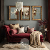 REVERIE IN BLOOM II Hummingbird & Lace Seidenpapier