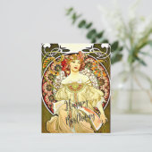 Reverie, Kunstmalerei, Geburtstagsgrüße Karte (Stehend Vorderseite)