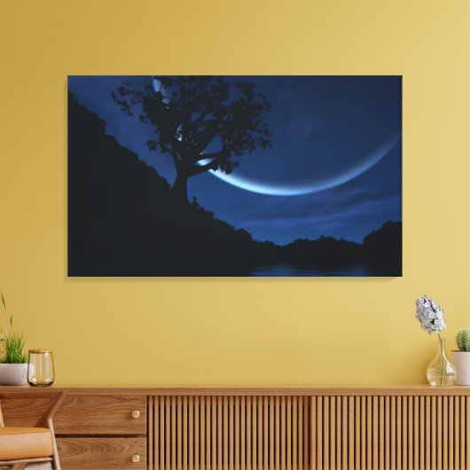 Reverie Leinwanddruck (Insitu (Wohnzimmer))