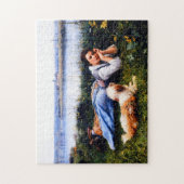 Reverie von Daniel Ridgway Knight Puzzle (Vertikal)
