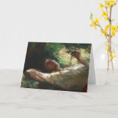 Reverie (von Ipolit Strâmbu) Karte (Gelbe Blume)