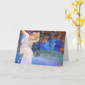 Reveries von Maxwell Parrish Karte (Gelbe Blume)