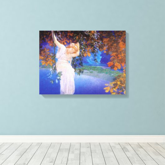 Reveries von Maxwell Parrish Leinwanddruck (Insitu (Holzboden))