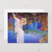 Reveries von Maxwell Parrish Postkarte (Vorne/Hinten)