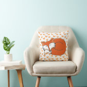 Reversable kleine Foxschlämmung/Sitzen Kissen (Stuhl )