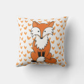 Reversable kleine Foxschlämmung/Sitzen Kissen (Rückseite)