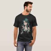 Reverse 1999 Hissabeth 1987 Cosmic Overture Kunst T-Shirt (Vorne ganz)