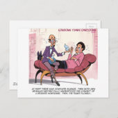 Reverse Hypothekentherapie Funny Postkarte (Vorne/Hinten)