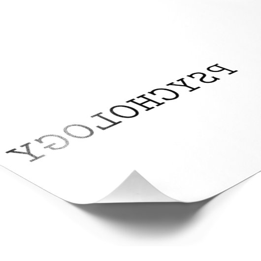 Reverse Psychology Fotodruck (Ecke)