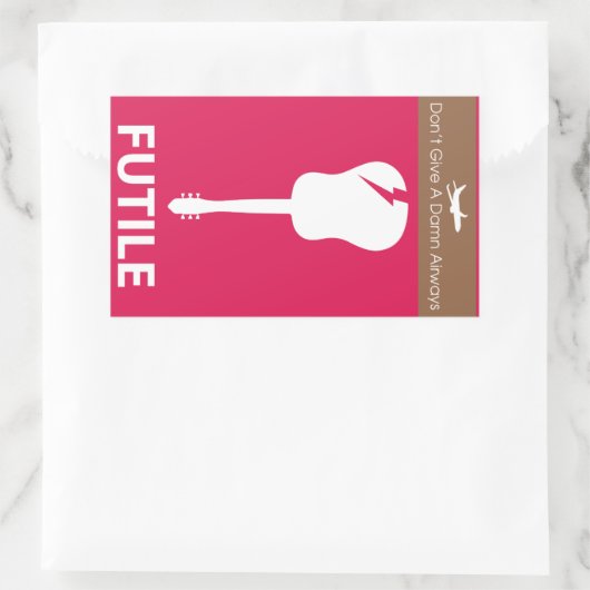 Reverse Psychology Fragile Sticker (Tasche)