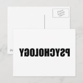 Reverse Psychology Postkarte (Vorne/Hinten)