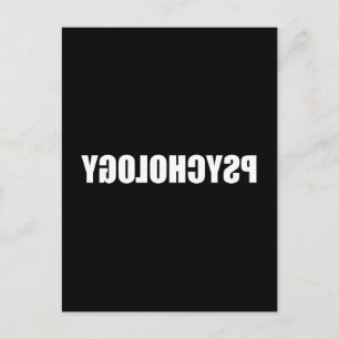 Reverse Psychology Postkarte
