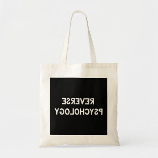 Reverse Psychology Shirt Funny Psychologist Studen Tragetasche