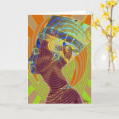 Reverse Vibrationen (Karte) Karte (Gelbe Blume)