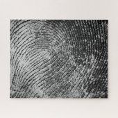 Reversed Loop Full Fingerprint Puzzle (Horizontal)