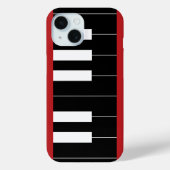 Reversed Piano Keys Case-Mate iPhone Hülle (Rückseite)