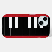 Reversed Piano Keys Case-Mate iPhone Hülle (Rückseite (Horizontal))