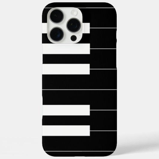 Reversed Piano Keys Case-Mate iPhone Hülle (Rückseite)