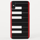 Reversed Piano Keys Case-Mate iPhone Hülle (Rückseite)