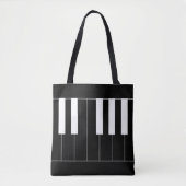 Reversed Piano Keys Tasche (Vorderseite)