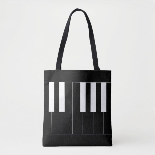 Reversed Piano Keys Tasche (Vorderseite)