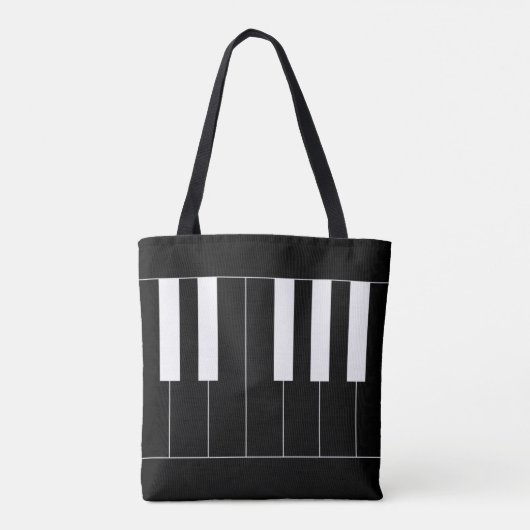 Reversed Piano Keys Tasche (Rückseite)