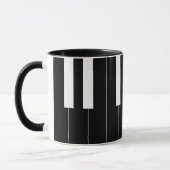 Reversed Piano Keys Tasse (Links)