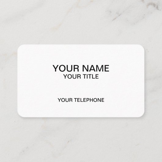 Reversed Piano Keys Visitenkarte (Rückseite)