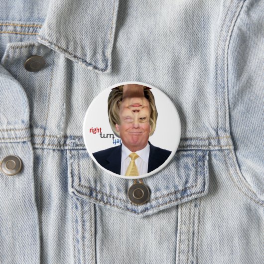 Reversible 2016 for President Button (Beispiel)