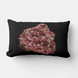 Reversible Andradite Garnet und Calcite Crystal Lendenkissen