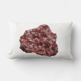 Reversible Andradite Garnet und Calcite Crystal Lendenkissen