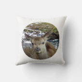 Reversible Baby Deer Lumbar Kissen (Rückseite)