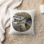 Reversible Baby Deer Lumbar Kissen (Decke)