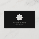 Reversible Blume Visitenkarte (Vorderseite)