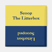 Reversible Cat Little Box Erinnerung Magnet (Vorne)