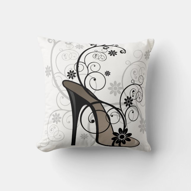 Reversible Decorative Kissen mit hoher Ferse (Vorderseite)