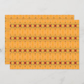 Reversible Duvet in Gold Einladung (Vorne/Hinten)