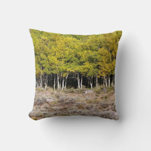 Reversible farbenfrohe Herbstlaube Kissen