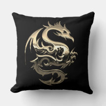 Reversible Gold Metallic Dragon
